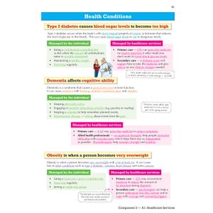BTEC Tech Award in Health & Social Care: Revision Guide (for courses starting in 2022) Look Inside Image 6
