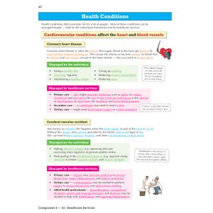 BTEC Tech Award in Health & Social Care: Revision Guide (for courses starting in 2022) Look Inside Image 5
