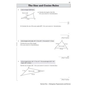 Cambridge International GCSE Maths Exam Practice Workbook: Core & Extended Look Inside Image 6