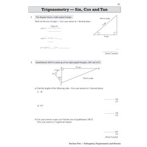 Cambridge International GCSE Maths Exam Practice Workbook: Core & Extended Look Inside Image 4