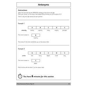 CEM 11+ Practice Papers Book 1 (Ages 10-11) Look Inside Image 2