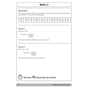 CEM 11+ Practice Papers Book 1 (Ages 10-11) Look Inside Image 3