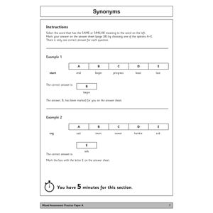 CEM 11+ Practice Papers (Ages 9-10) Look Inside Image 2