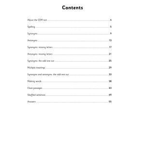 CEM 11+ Verbal Reasoning Workbook (Ages 10-11) Look Inside Image 1