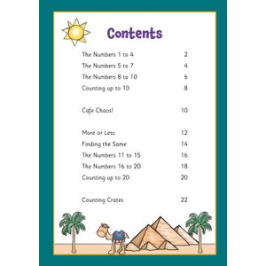 Counting Wipe-Clean Activity Book for Ages 3-5 (with pen) Look Inside Image 1