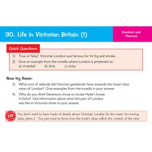 Dr Jekyll & Mr Hyde Revision Question Cards (Ages 14-16) Look Inside Image 5