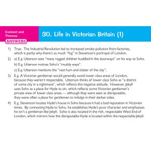 Dr Jekyll & Mr Hyde Revision Question Cards (Ages 14-16) Look Inside Image 6