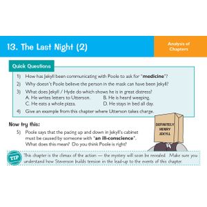 Dr Jekyll & Mr Hyde Revision Question Cards (Ages 14-16) Look Inside Image 1