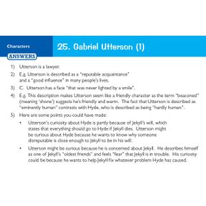 Dr Jekyll & Mr Hyde Revision Question Cards (Ages 14-16) Look Inside Image 4