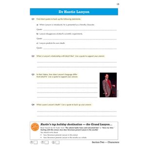 Dr Jekyll & Mr Hyde Study & Workbook Pack (Ages 14-16) Look Inside Image 12