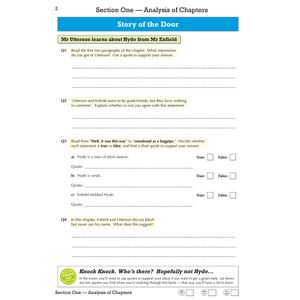 Dr Jekyll & Mr Hyde Workbook (Ages 14-16) Look Inside Image 3