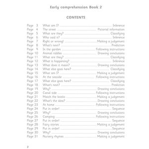 Early Comprehension Workbook 2 (Ages 3-5) Look Inside Image 2