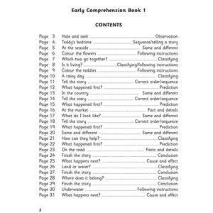 Early Years Comprehension Workbook Pack (Ages 3-5) Look Inside Image 2