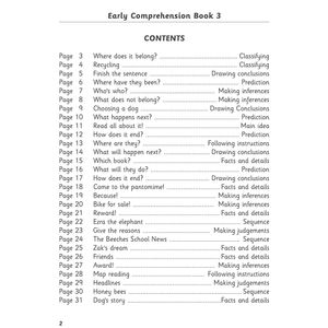 Early Years Comprehension Workbook Pack (Ages 3-5) Look Inside Image 10