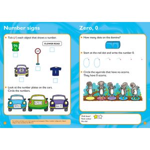 Easy Learning Numbers Bumper Workbook (Ages 3-5) Look Inside Image 1