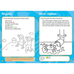Easy Learning Reading & Rhyme Bumper Workbook (Ages 3-5) Look Inside Image 2