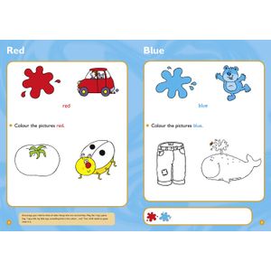 Easy Learning Shapes Colours and Patterns Workbook (Ages 3-5) Look Inside Image 2
