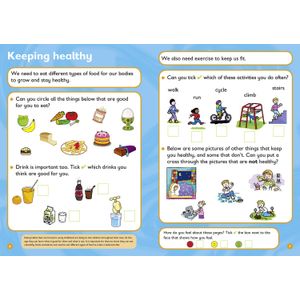 Easy Learning Starting School Workbook (Ages 3-5) Look Inside Image 2