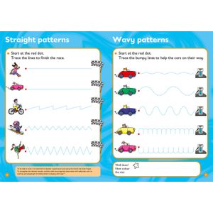 Easy Learning Writing Bumper Workbook (Ages 3-5) Look Inside Image 1