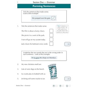 eBay 11+ Practice & Assessment Pack: English, Maths & Reasoning (Ages 5-6) Look Inside Image 8
