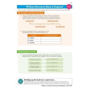 Edexcel GCSE History Anglo Saxon & Norman England Study Guide (Ages 14-16) Look Inside Image 5