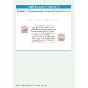 Edexcel GCSE History Anglo Saxon & Norman England Study Guide (Ages 14-16) Look Inside Image 6