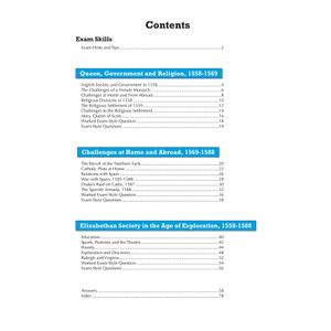 Edexcel GCSE History Early Elizabethan England Study Guide (Ages 14-16) Look Inside Image 1