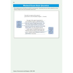 Edexcel GCSE History Early Elizabethan England Study Guide (Ages 14-16) Look Inside Image 5
