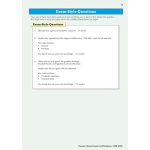 Edexcel GCSE History Early Elizabethan England Study Guide (Ages 14-16) Look Inside Image 6