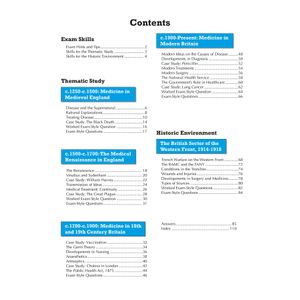 Edexcel GCSE History Medicine in Britain Study Guide (Ages 14-16) Look Inside Image 1