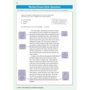 Edexcel GCSE History Medicine in Britain Study Guide (Ages 14-16) Look Inside Image 4