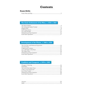 Edexcel GCSE History The American West Study Guide (Ages 14-16) Look Inside Image 1