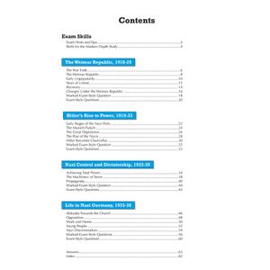Edexcel GCSE History Weimar & Nazi Germany Study Guide (Ages 14-16) Look Inside Image 1