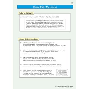 Edexcel GCSE History Weimar & Nazi Germany Study Guide (Ages 14-16) Look Inside Image 4