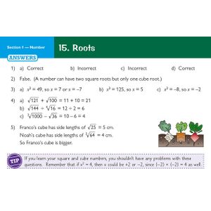 Edexcel GCSE Maths Revision Question Cards Foundation (Ages 15-16) Look Inside Image 1