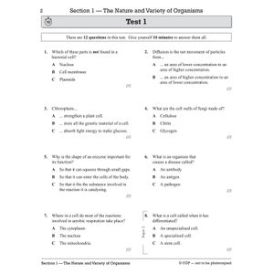 Edexcel International GCSE Biology: 10-Minute Tests (with answers) Look Inside Image 2