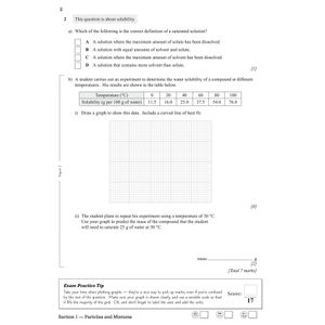 Edexcel International GCSE Chemistry: Grade 8-9 Targeted Exam Practice Workbook (with answers) Look Inside Image 3