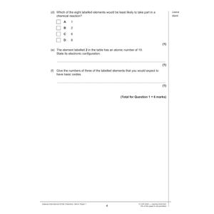 Edexcel International GCSE Chemistry Practice Papers Look Inside Image 4