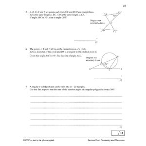 Edexcel International GCSE Maths 10-Minute Tests - Higher (includes Answers) Look Inside Image 5