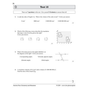 Edexcel International GCSE Maths 10-Minute Tests - Higher (includes Answers) Look Inside Image 4