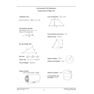 Edexcel International GCSE Maths Practice Papers: Higher Look Inside Image 2