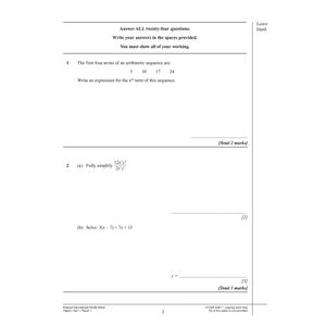 Edexcel International GCSE Maths Practice Papers: Higher Look Inside Image 3