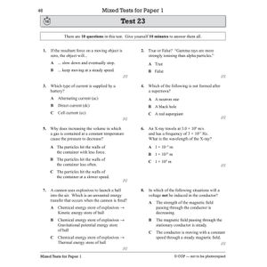 Edexcel International GCSE Physics: 10-Minute Tests (with answers) Look Inside Image 4