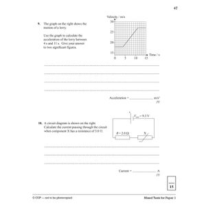 Edexcel International GCSE Physics: 10-Minute Tests (with answers) Look Inside Image 5