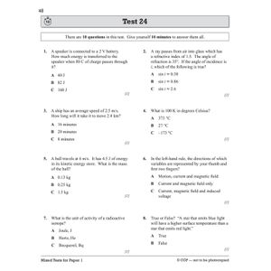 Edexcel International GCSE Physics: 10-Minute Tests (with answers) Look Inside Image 6