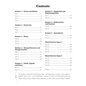 Edexcel International GCSE Physics: 10-Minute Tests (with answers) Look Inside Image 1