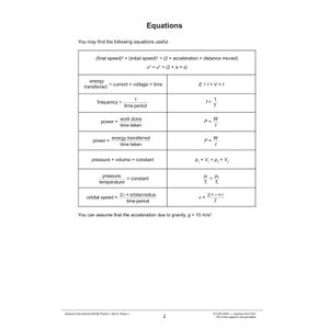 Edexcel International GCSE Physics Practice Papers Look Inside Image 2