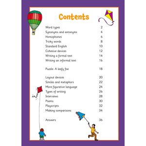 English Activity Book for Ages 10-11 (Year 6) Look Inside Image 1