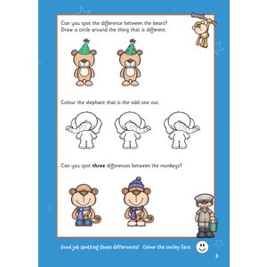 English Activity Book for Ages 3-4 (Preschool) Look Inside Image 4