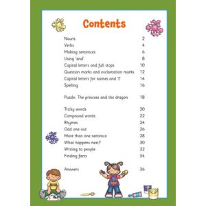 English Activity Book for Ages 5-6 (Year 1) Look Inside Image 1